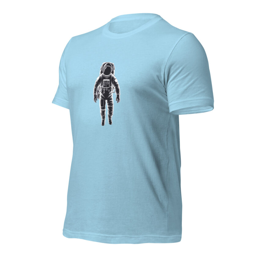 Cosmic Drift – Astronaut – Light T-Shirt - Image 26