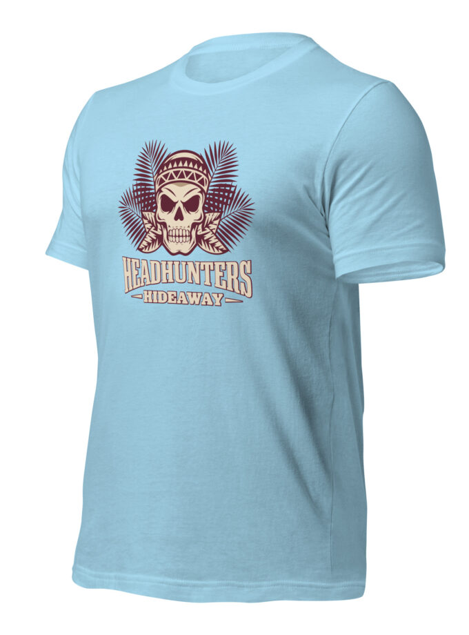 Headhunters Hideaway II – Tiki T-Shirt by Catiki