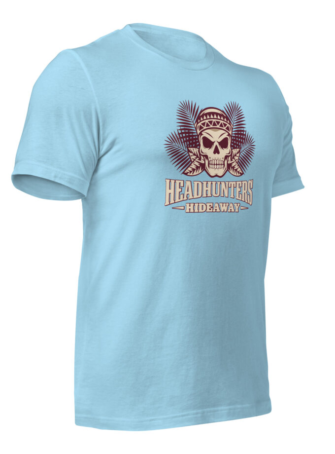 Headhunters Hideaway II – Tiki T-Shirt by Catiki