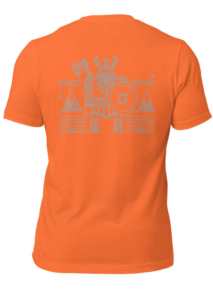 "The Spirit of the North" - Nordic Viking Line Design - T-Shirt