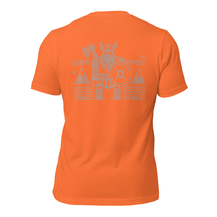 "The Spirit of the North" - Nordic Viking Line Design - T-Shirt - Image 57