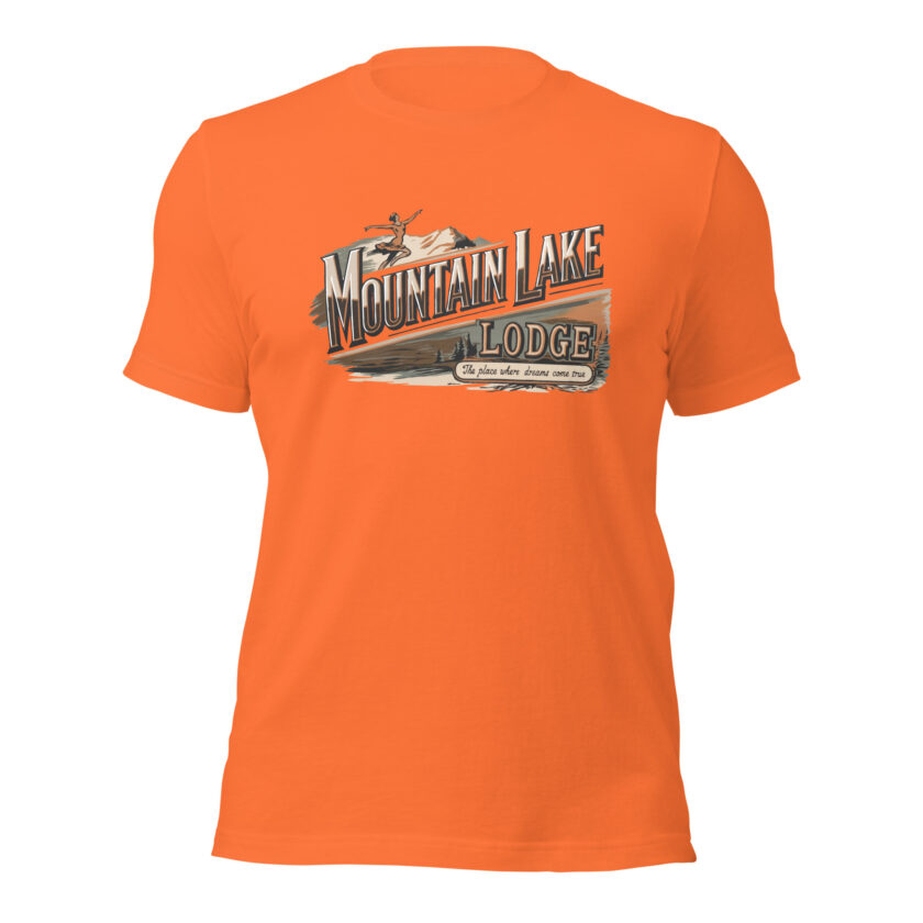 The Mountain Lake Lodge T-Shirt - Image 88