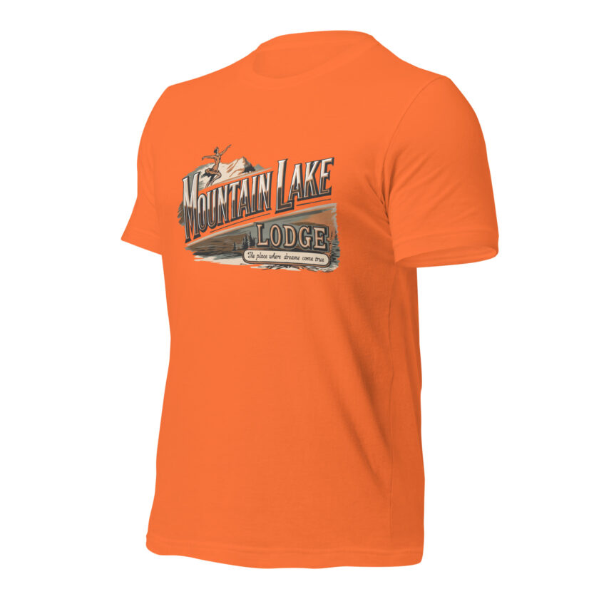 The Mountain Lake Lodge T-Shirt - Image 89
