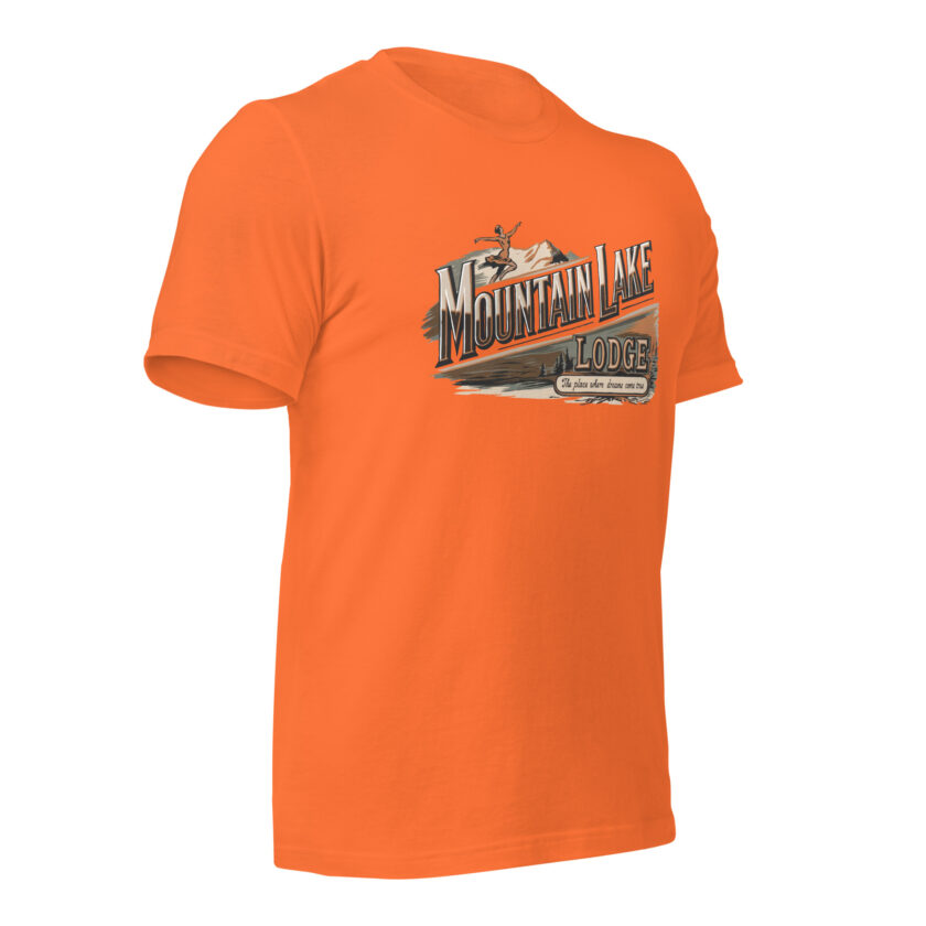 The Mountain Lake Lodge T-Shirt - Image 90