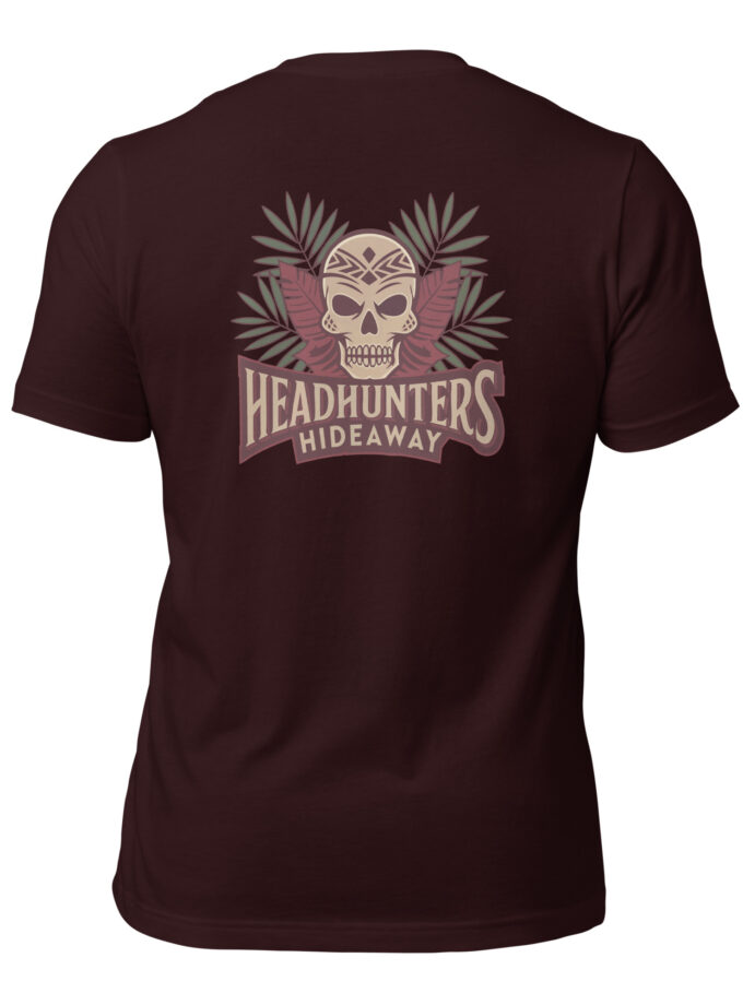 Headhunters Hideaway - T-Shirt by Catiki (Front/Back)