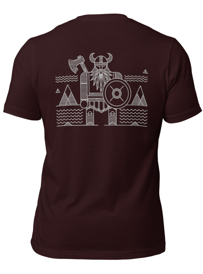 "The Spirit of the North" - Nordic Viking Line Design - T-Shirt