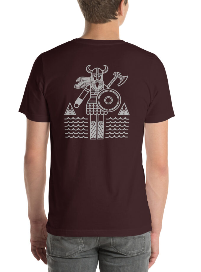 "The Spirit of the North II" - Nordic Viking Line Design - T-Shirt