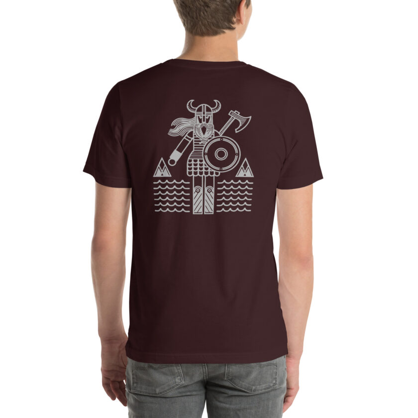 "The Spirit of the North II" - Nordic Viking Line Design - T-Shirt - Image 11