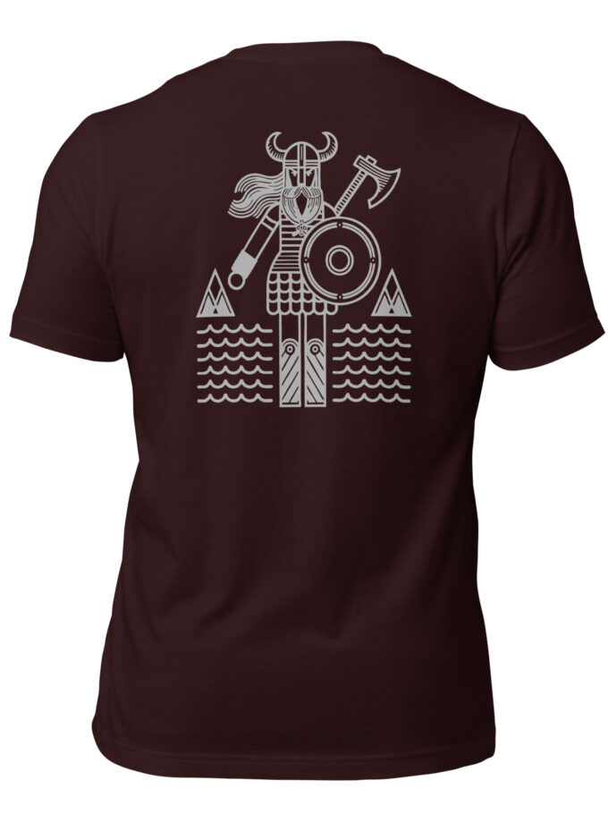 "The Spirit of the North II" - Nordic Viking Line Design - T-Shirt