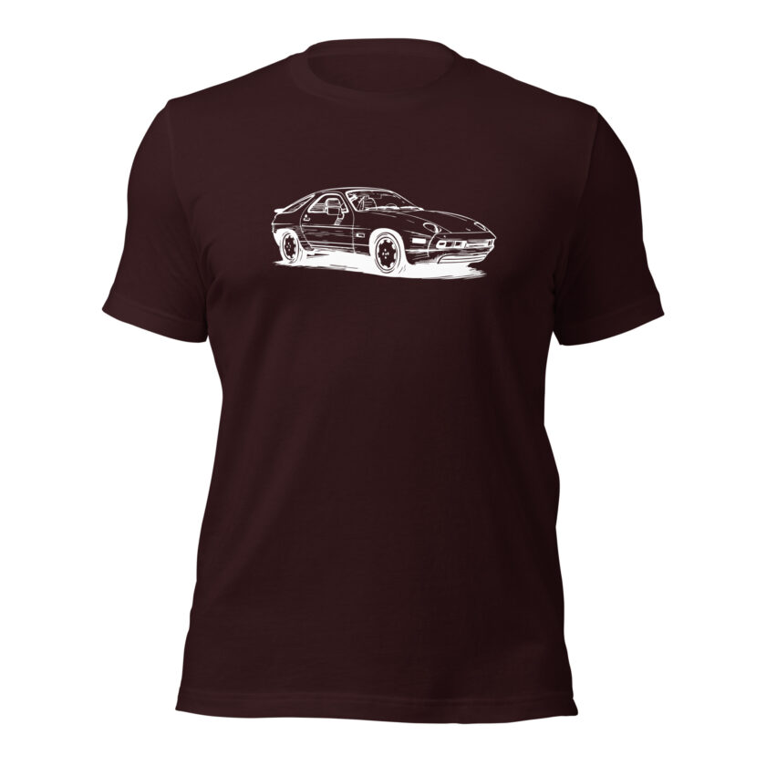 Vintage Velocity Collection – 1989 Porsche 928 – T-Shirt - Image 7