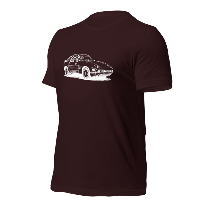 Vintage Velocity Collection – 1989 Porsche 928 – T-Shirt - Image 8