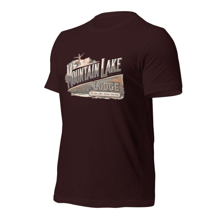 The Mountain Lake Lodge T-Shirt - Image 25
