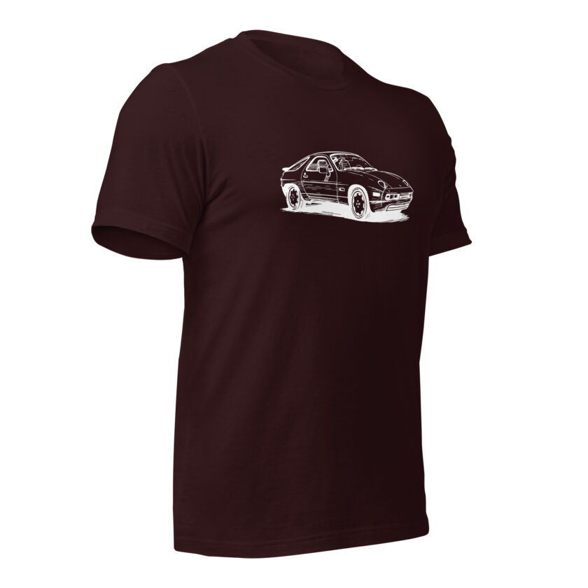 Vintage Velocity Collection – 1989 Porsche 928 – T-Shirt - Image 9