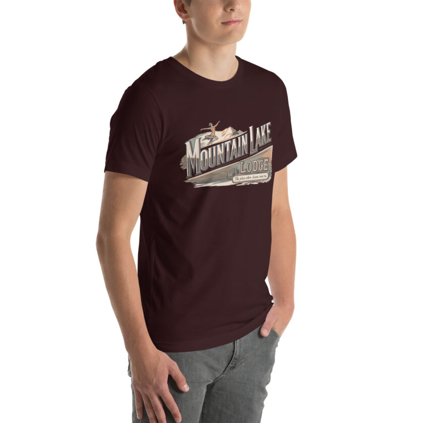 The Mountain Lake Lodge T-Shirt - Image 12