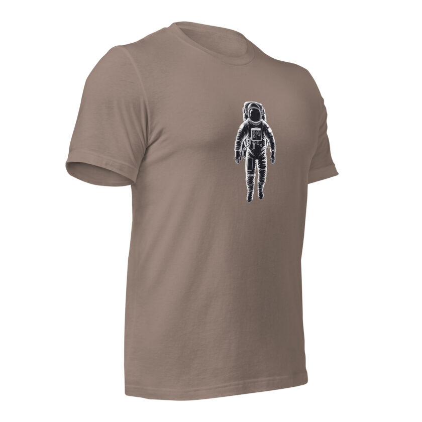 Cosmic Drift – Astronaut – Light T-Shirt - Image 18