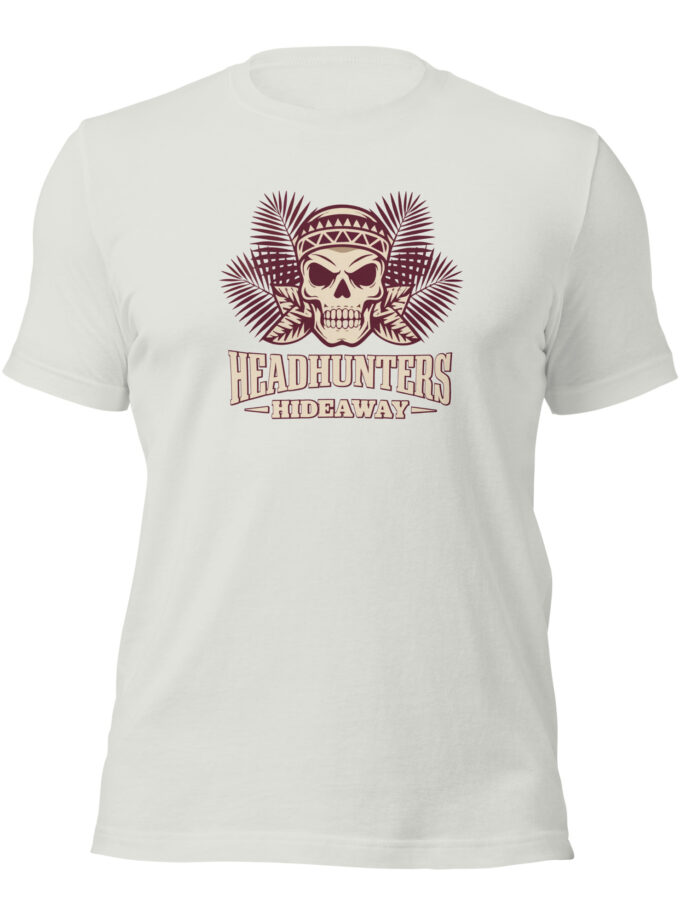 Headhunters Hideaway II – Tiki T-Shirt by Catiki