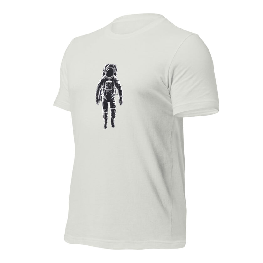 Cosmic Drift – Astronaut – Light T-Shirt - Image 32