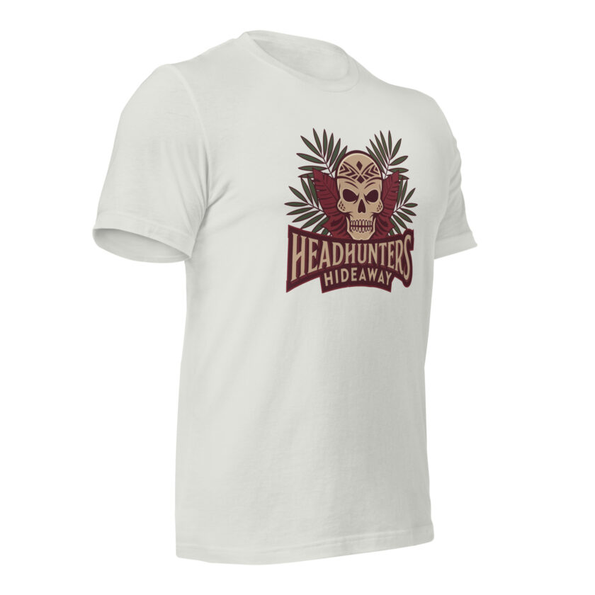 Headhunters Hideaway - Tiki T-Shirt by Catiki - Image 27