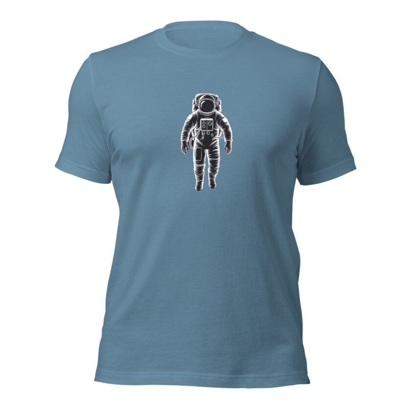 Cosmic Drift – Astronaut – Light T-Shirt - Image 13