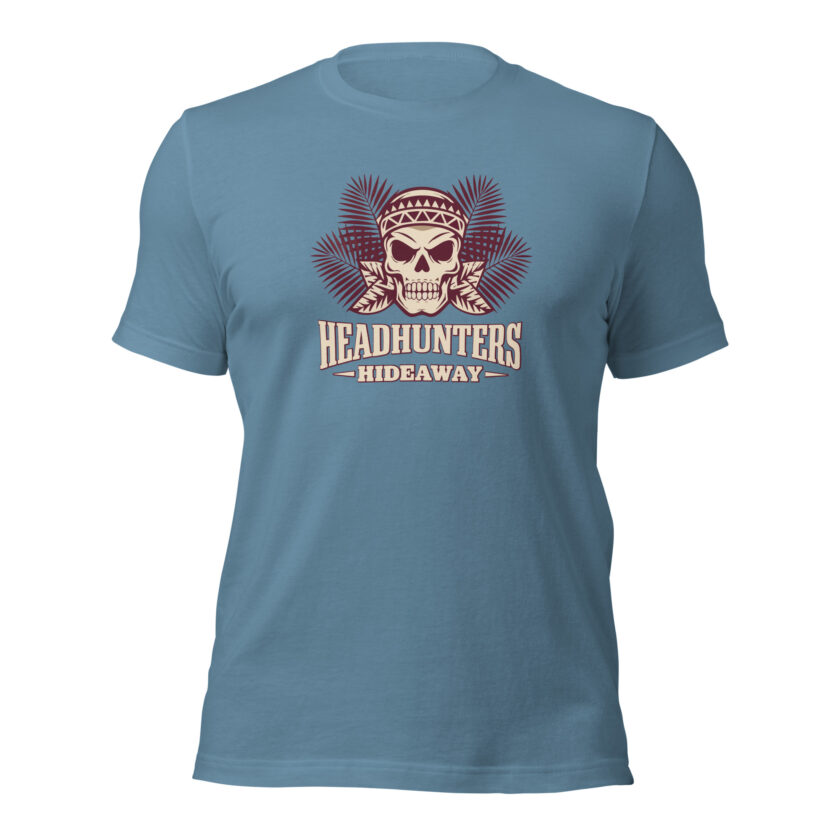 Headhunters Hideaway II – Tiki T-Shirt by Catiki - Image 8