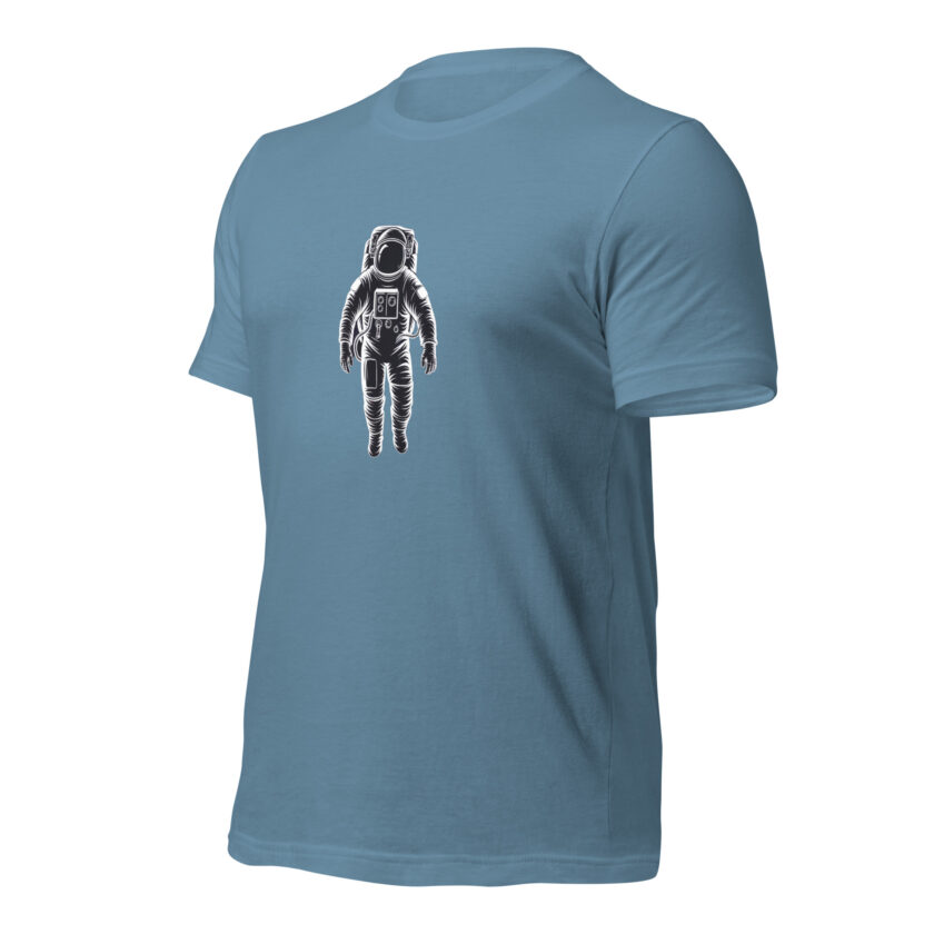 Cosmic Drift – Astronaut – Light T-Shirt - Image 14