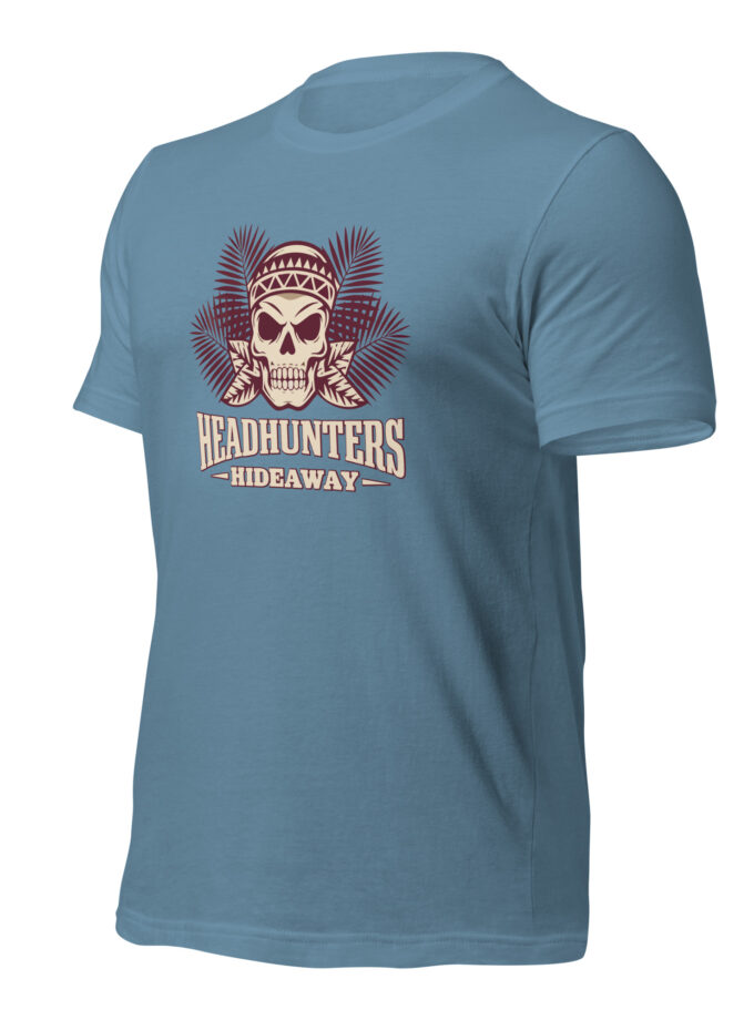 Headhunters Hideaway II – Tiki T-Shirt by Catiki