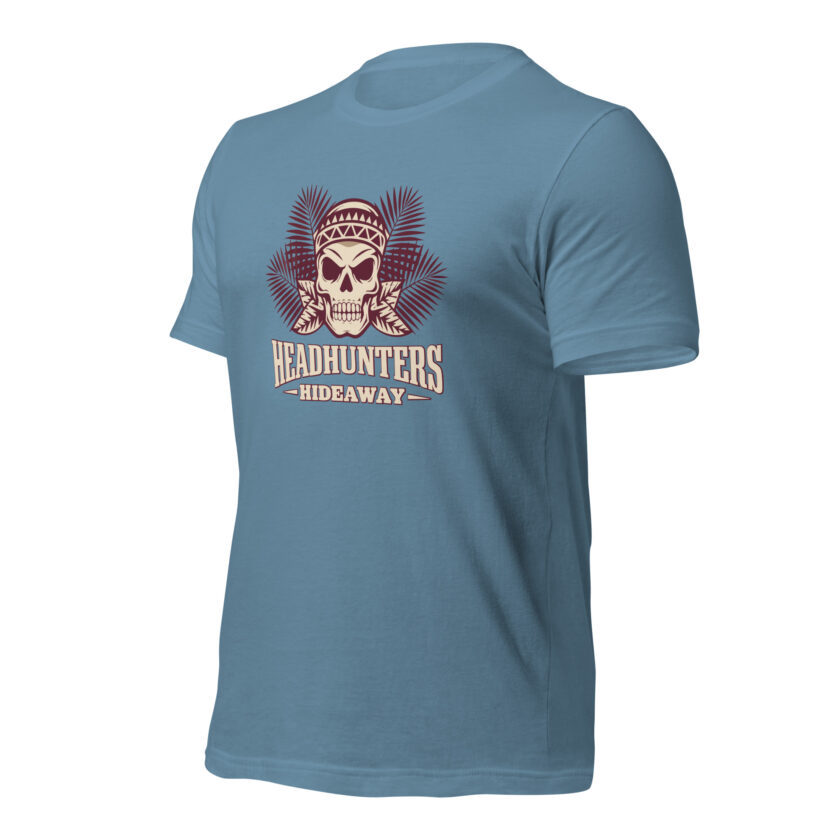 Headhunters Hideaway II – Tiki T-Shirt by Catiki - Image 9