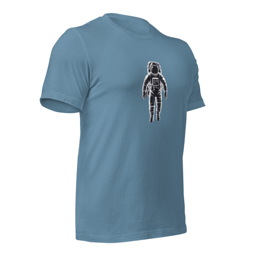 Cosmic Drift – Astronaut – Light T-Shirt - Image 15