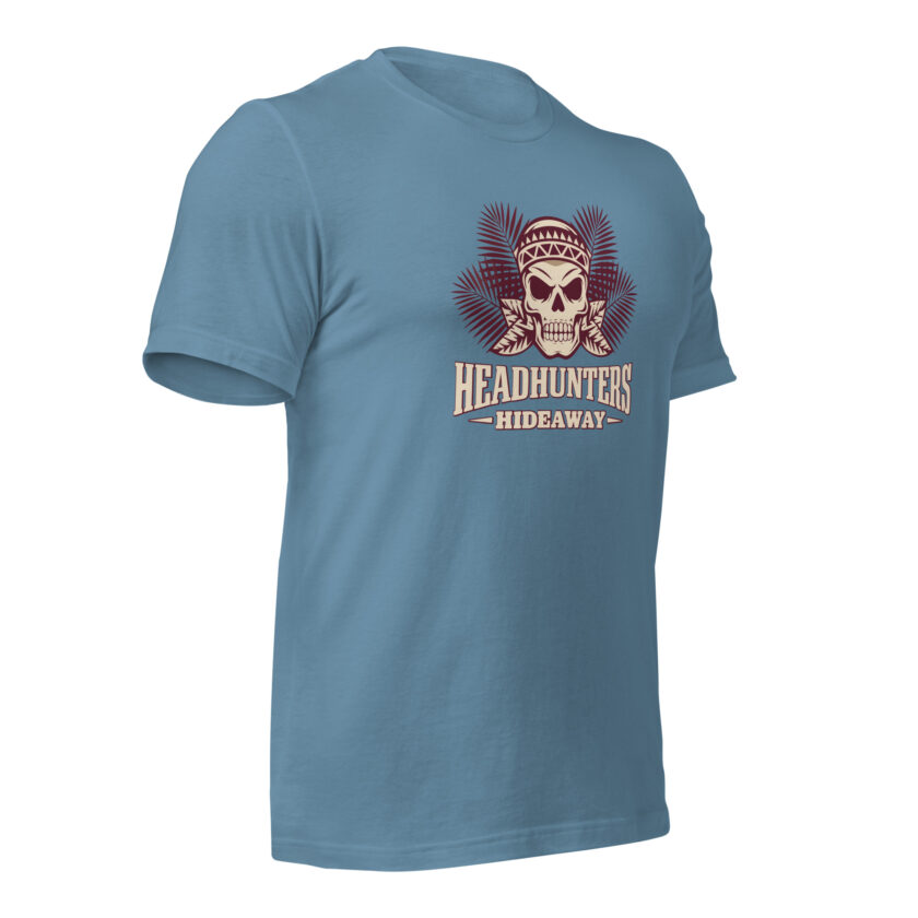Headhunters Hideaway II – Tiki T-Shirt by Catiki - Image 10