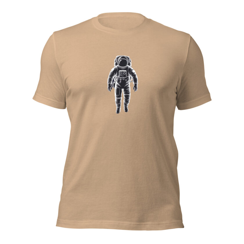 Cosmic Drift – Astronaut – Light T-Shirt - Image 22