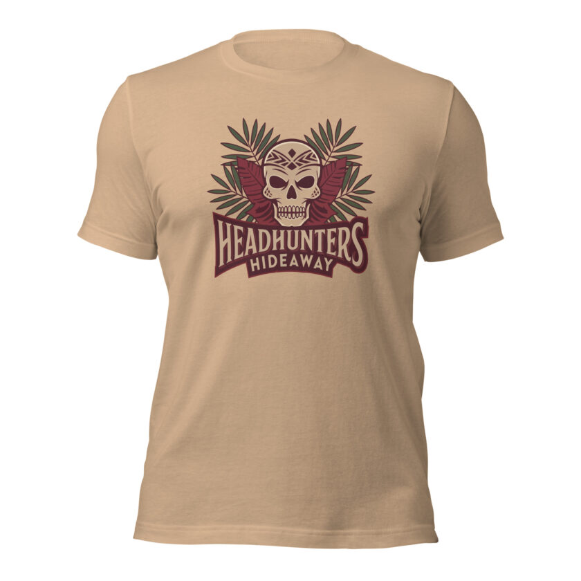 Headhunters Hideaway - Tiki T-Shirt by Catiki - Image 13