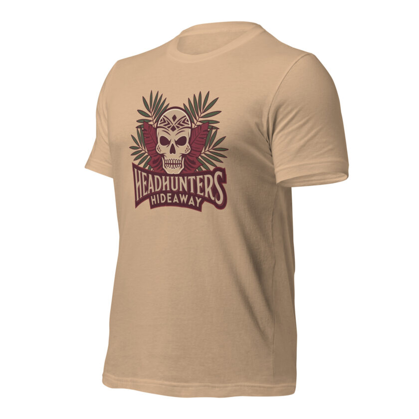 Headhunters Hideaway - Tiki T-Shirt by Catiki - Image 14
