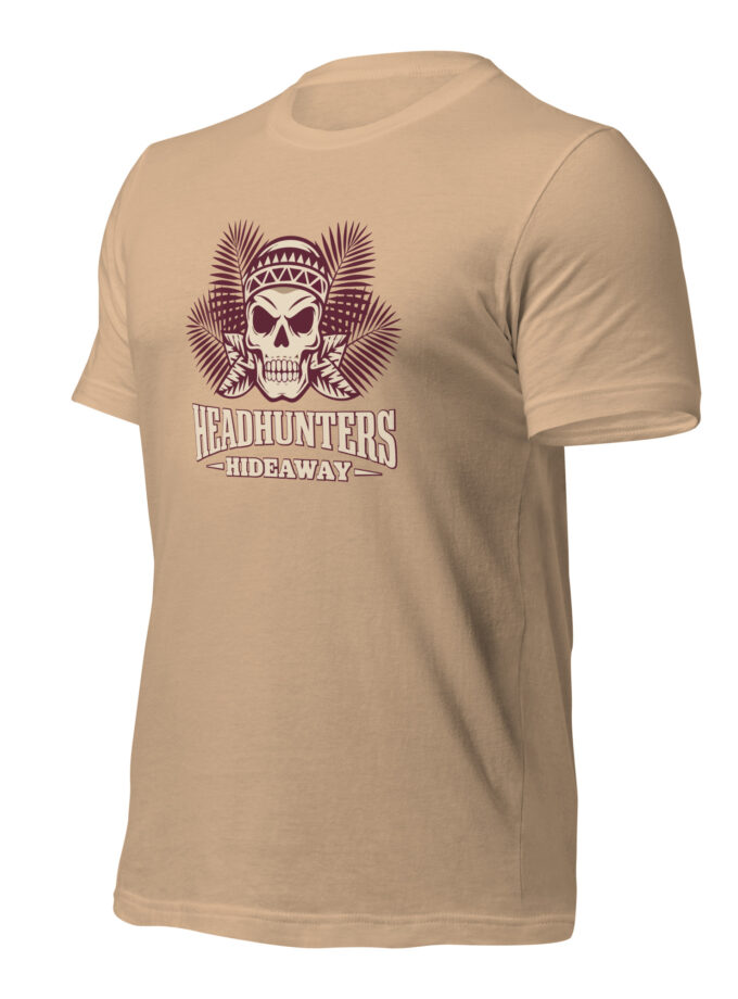 Headhunters Hideaway II – Tiki T-Shirt by Catiki