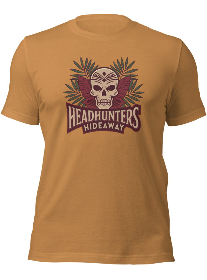 Headhunters Hideaway - Tiki T-Shirt by Catiki