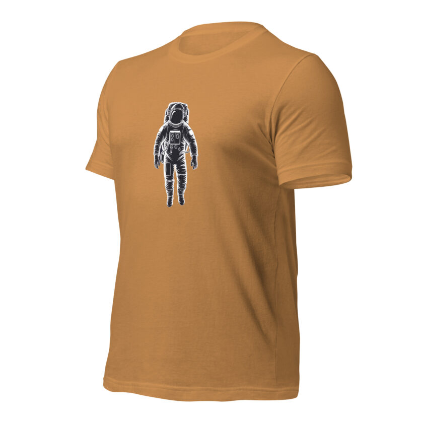 Cosmic Drift – Astronaut – Light T-Shirt - Image 20