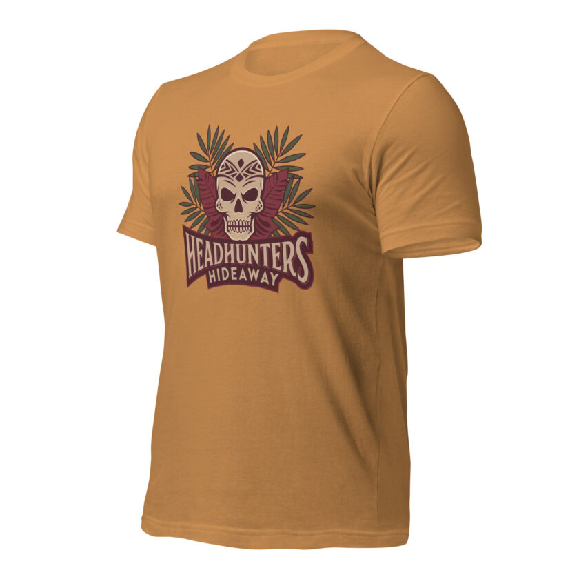 Headhunters Hideaway - Tiki T-Shirt by Catiki - Image 11