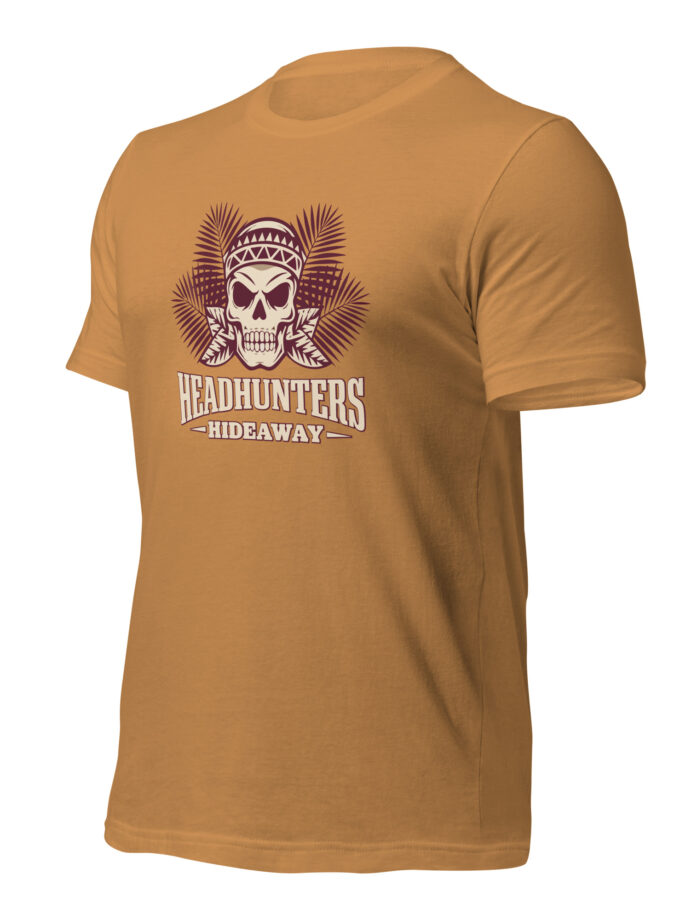 Headhunters Hideaway II – Tiki T-Shirt by Catiki