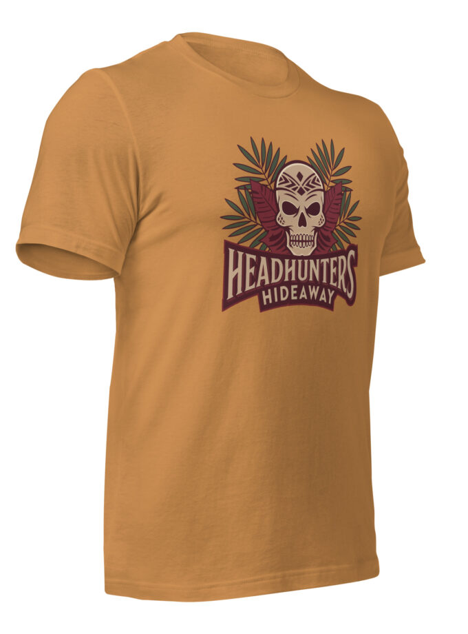 Headhunters Hideaway - Tiki T-Shirt by Catiki