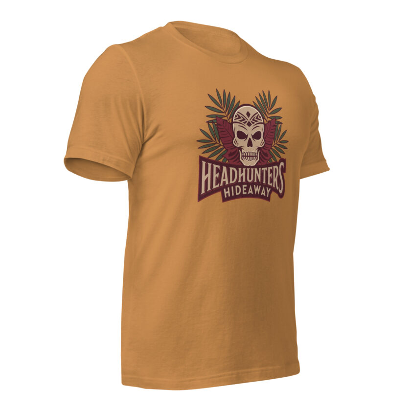 Headhunters Hideaway - Tiki T-Shirt by Catiki - Image 12