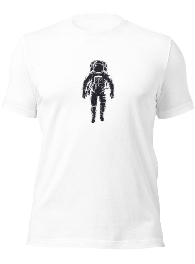 Cosmic Drift – Astronaut – Light T-Shirt