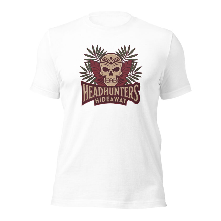 Headhunters Hideaway - Tiki T-Shirt by Catiki - Image 31