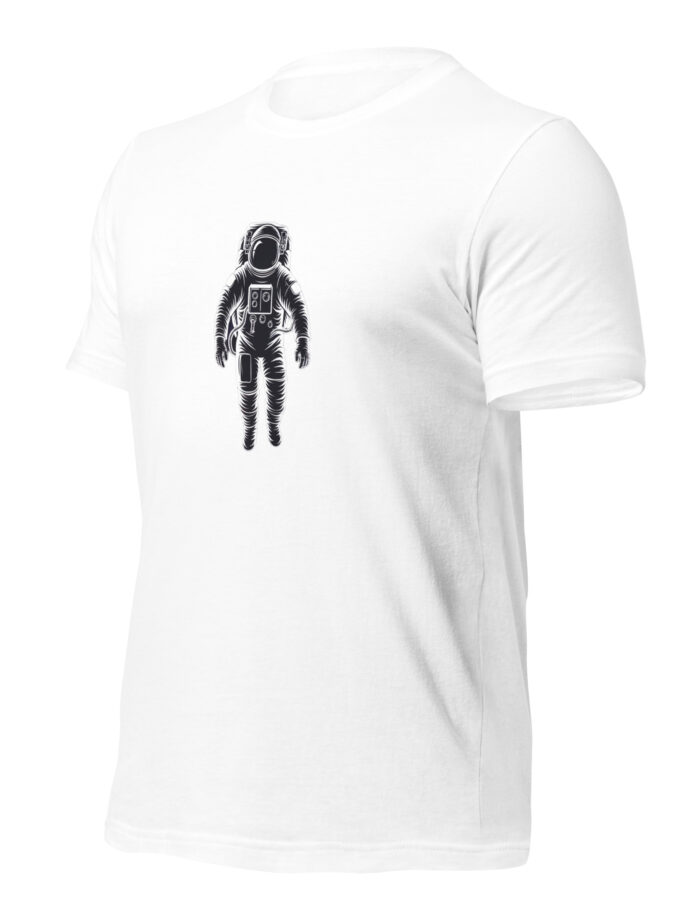 Cosmic Drift – Astronaut – Light T-Shirt