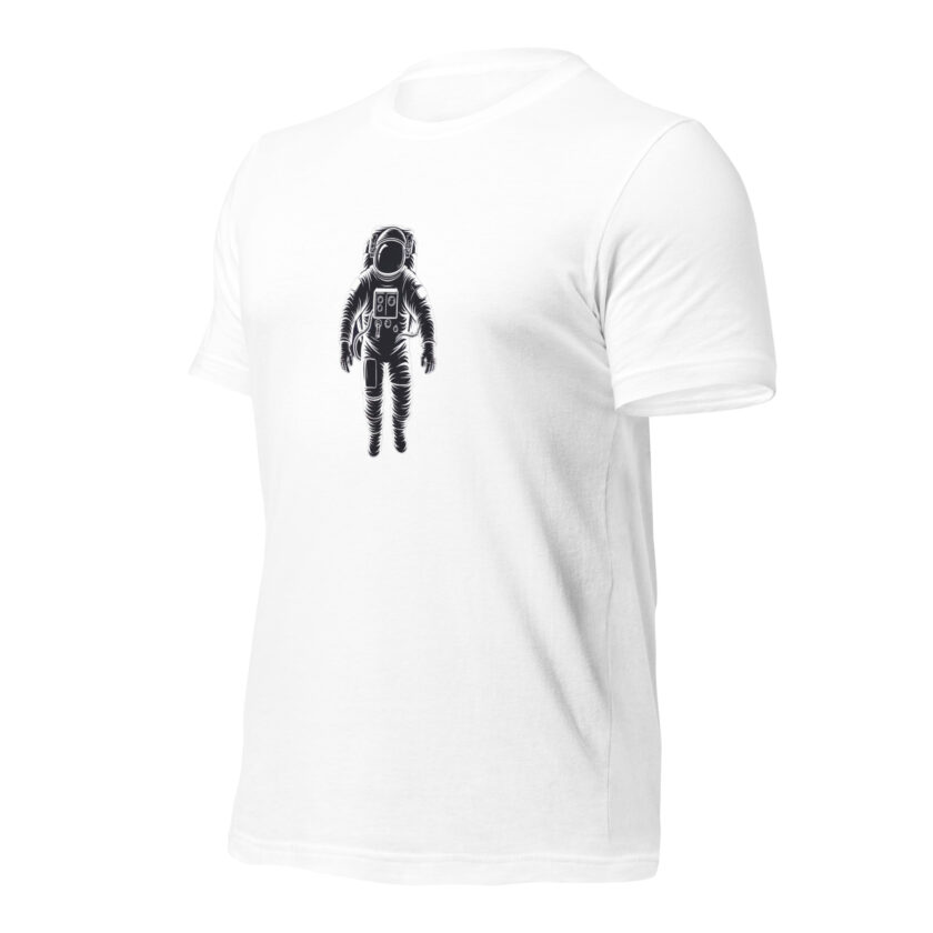 Cosmic Drift – Astronaut – Light T-Shirt - Image 35