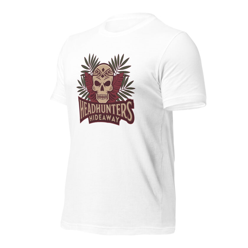 Headhunters Hideaway - Tiki T-Shirt by Catiki - Image 32