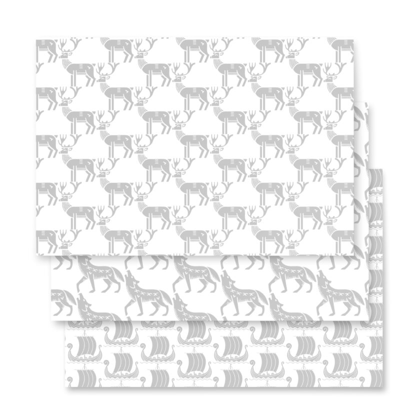 Nordic Viking - Series 01 - Wrapping paper sheets - Image 10