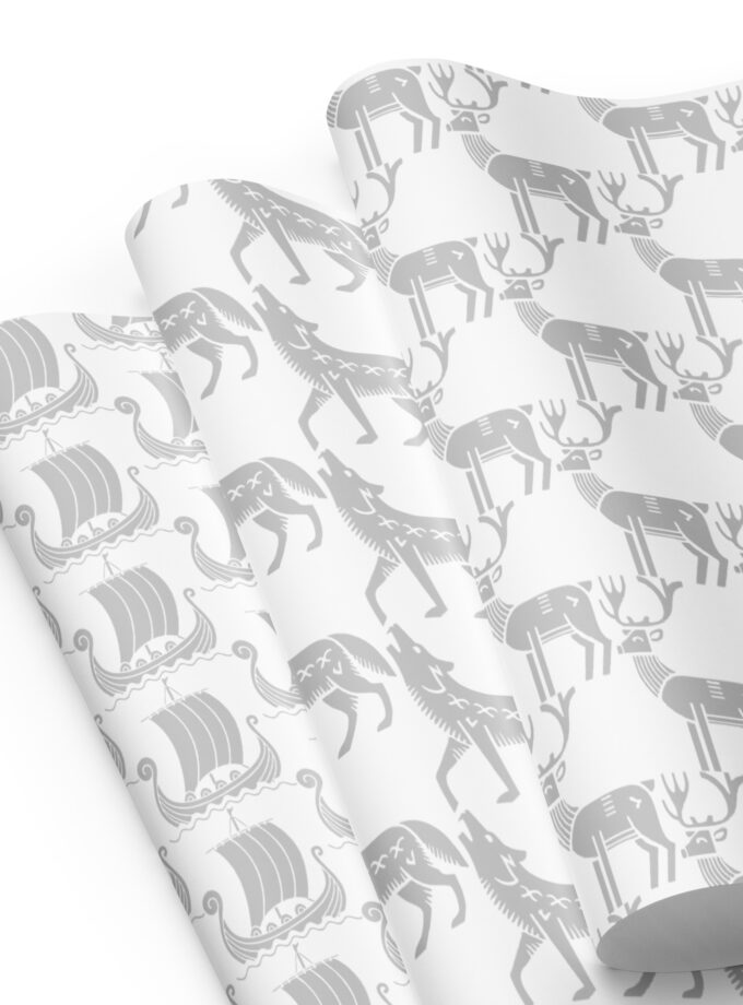 Nordic Viking - Series 01 - Wrapping paper sheets