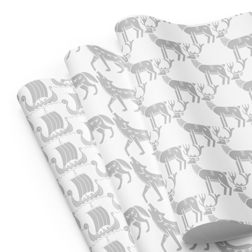Nordic Viking - Series 01 - Wrapping paper sheets - Image 2