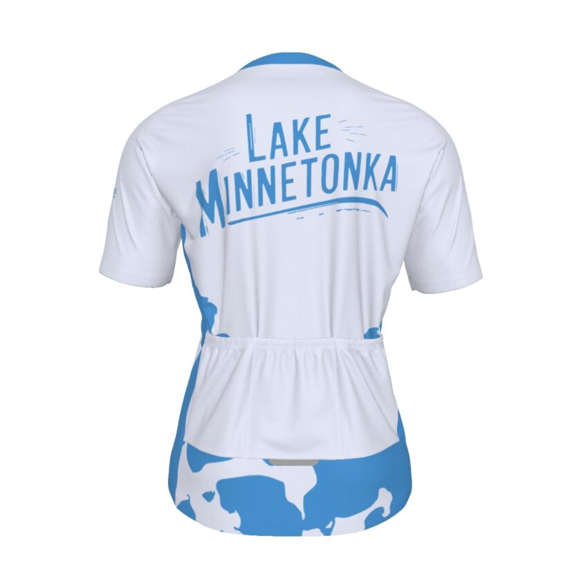 Lake Minnetonka, Minnesota - Raglan Men's Cycling Jersey - Image 2